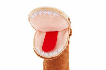 Mouth puppet Bear - Speech Therapist Gift